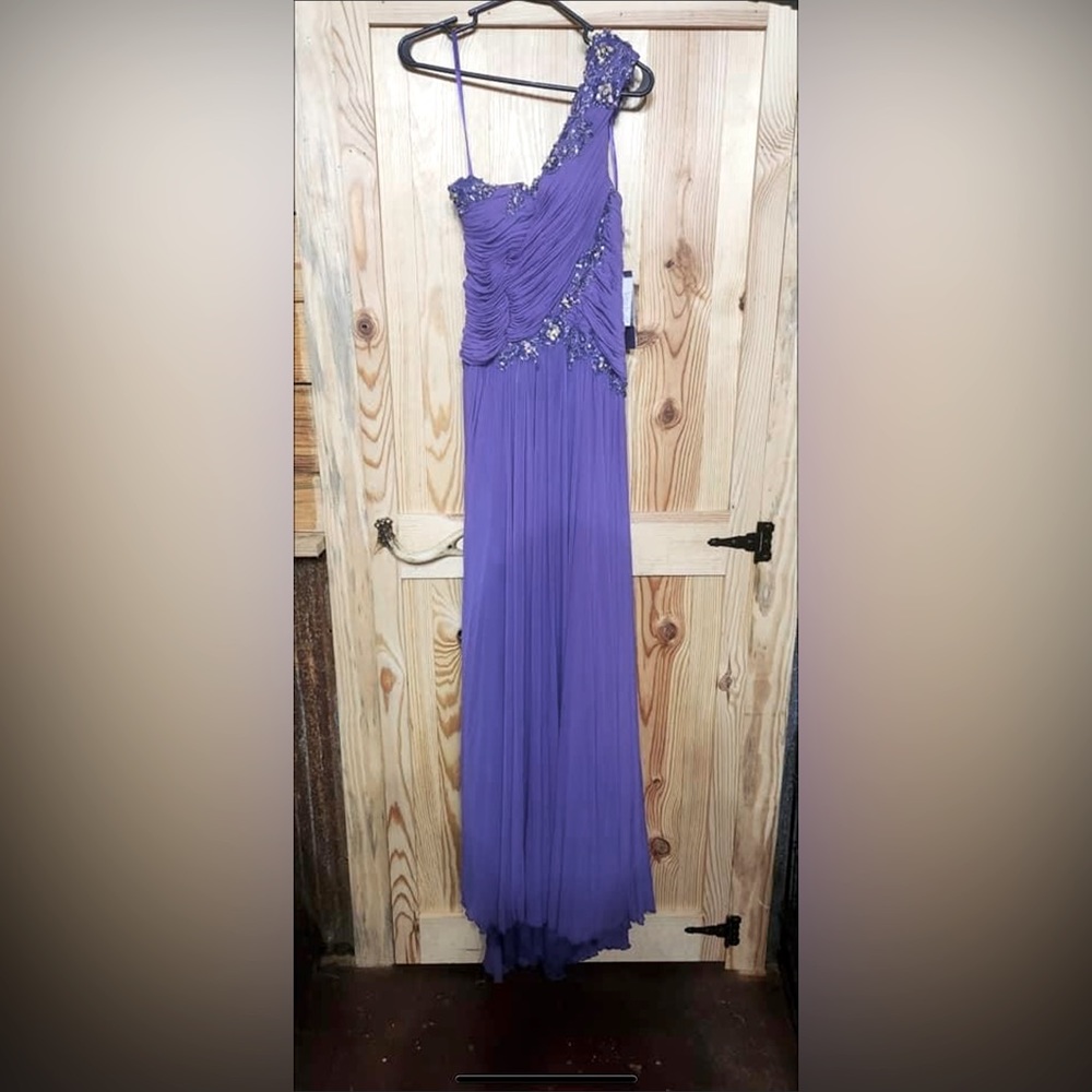 dulcci vetan purple dress size 4 never worn